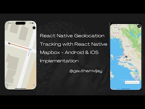 Maps, Geolocation, and Background Location in React Native